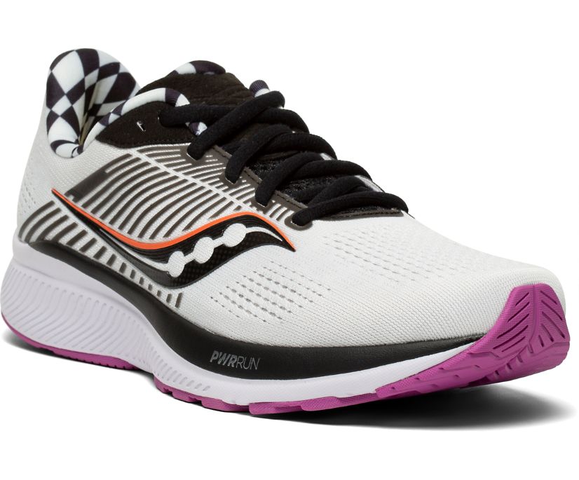 Saucony Guide 14 Women's Running Shoes Grey / Black | Canada 137UZGT